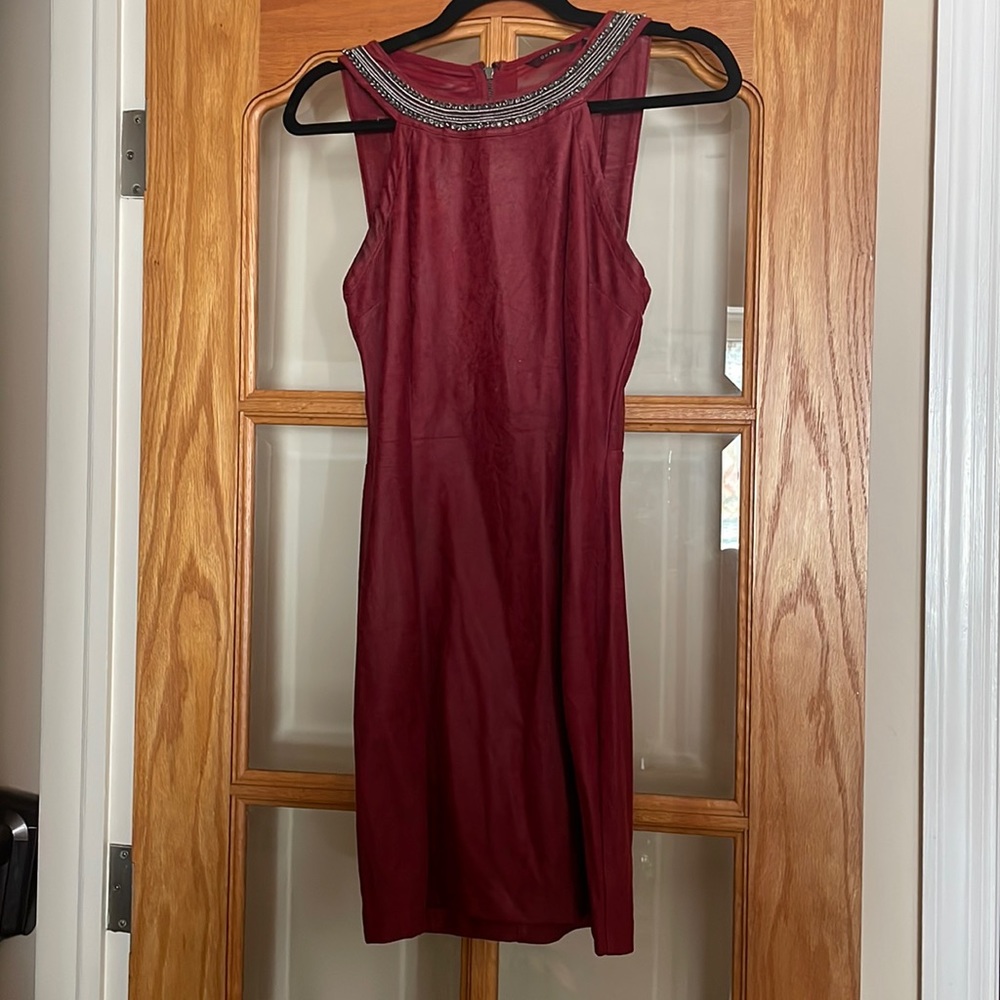 Beaded Red Guess Dress